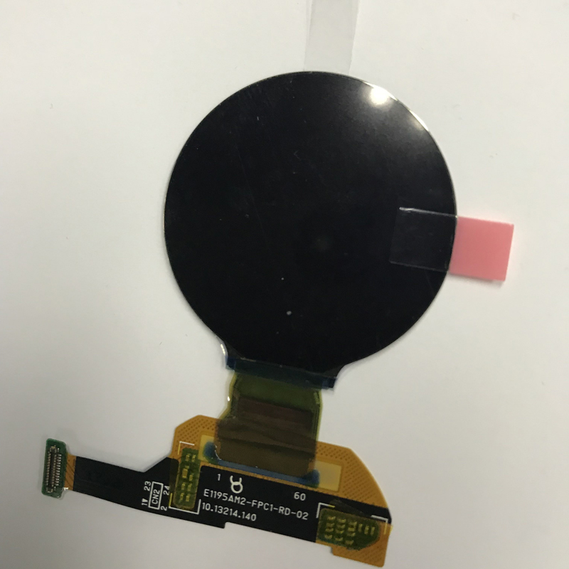 1.2 Inch 390x390 MIPI /SPI All View Angle Color AMOLED