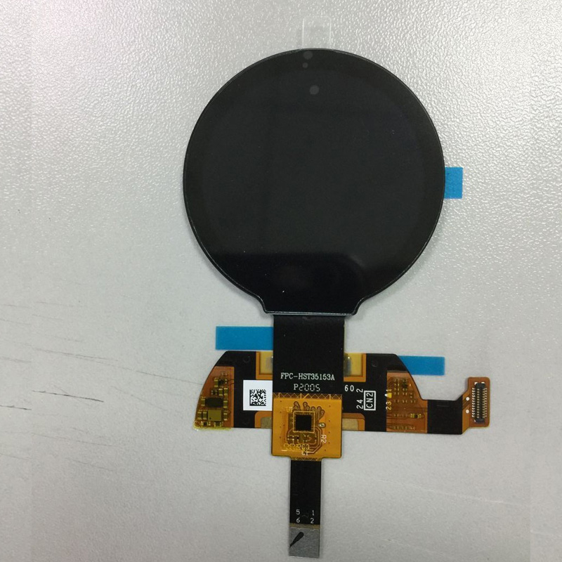 1.39 Inch 454x454 AMOLED Round Super Thin Display With Multi-touch Screen
