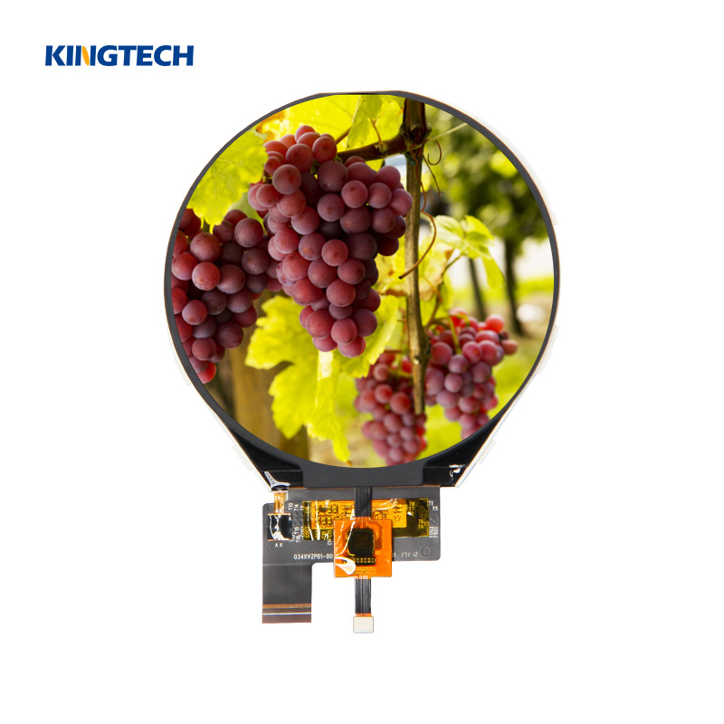 800X800 Resolution 3.4 Inch Round TFT LCD Display