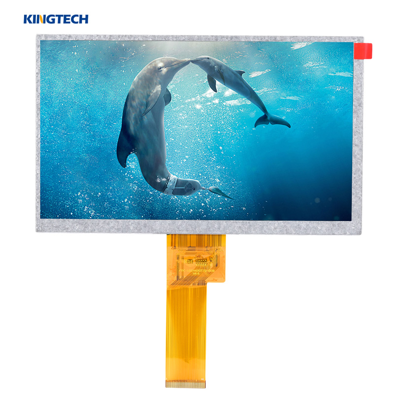 LVDS Interface 7 Inch 1024x600 Resolution LCD Display