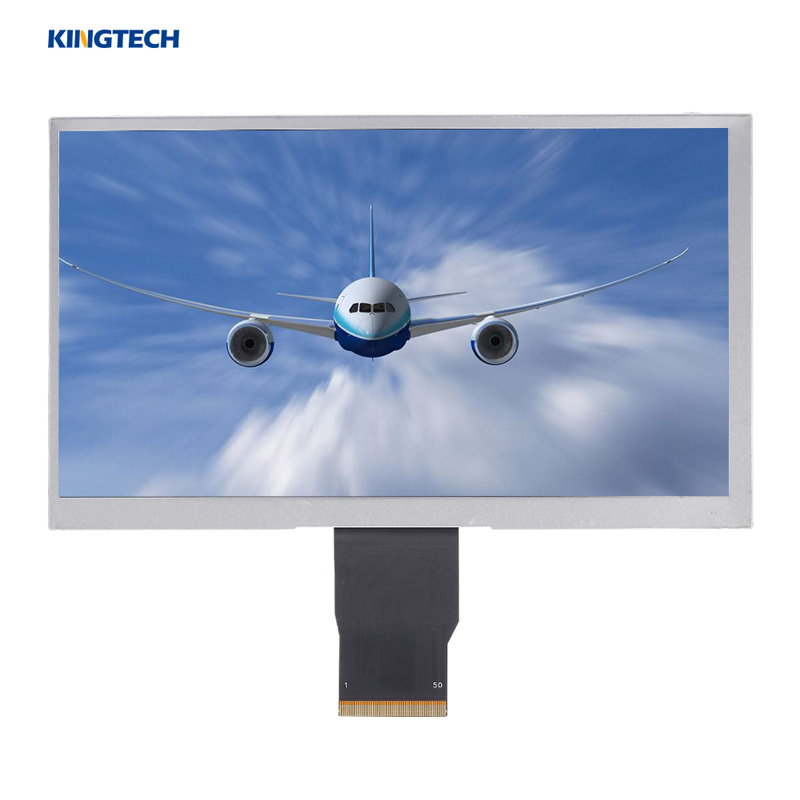 TTL Interface 7 Inch 1024x600 All View Angle LCD Display