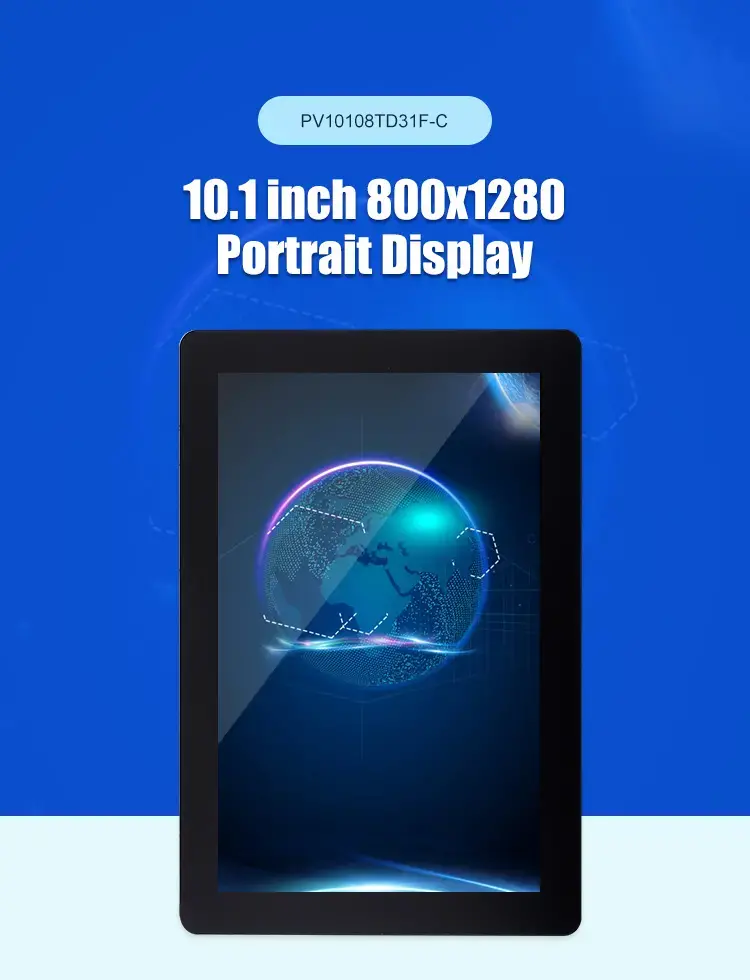 IPS 10.1 inch 800x1280 MIPI videl TFT LCD display