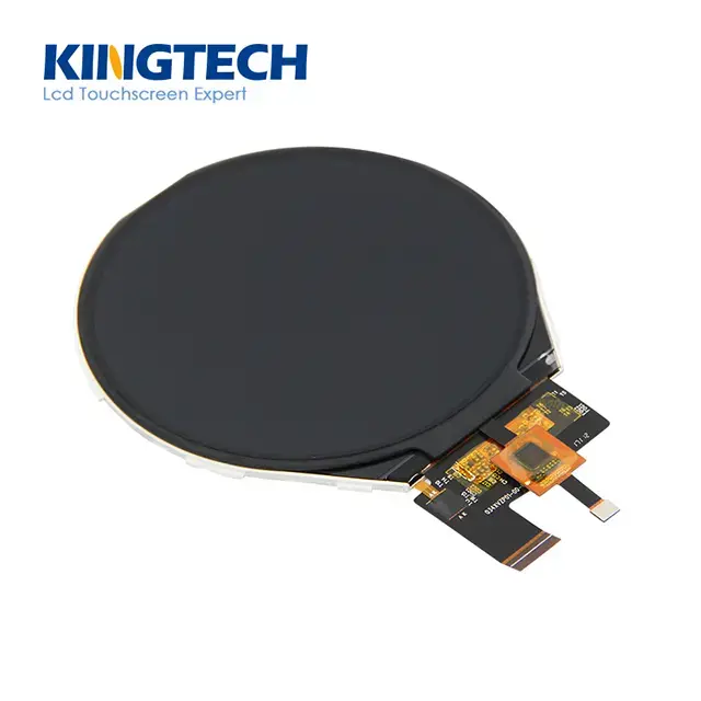 Application for thermostat 3.4 inch round lcd display 