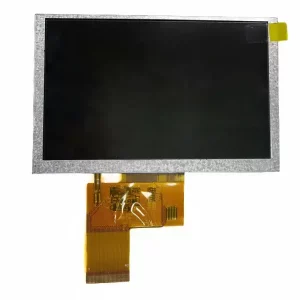 PV05007HZ50J front, 5 inch lcd display