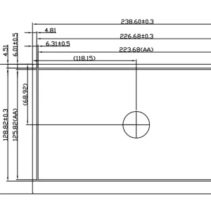 10.1 inch front