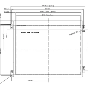 touch panel 10.4 PV104000S20A front