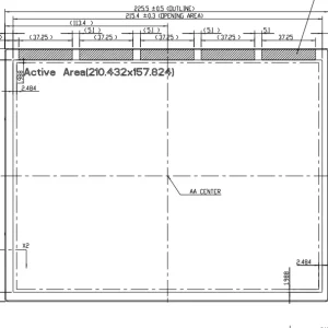 10.4 inch screen PV104004YH30E front