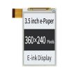 3.5 inch E-paper/E-ink display