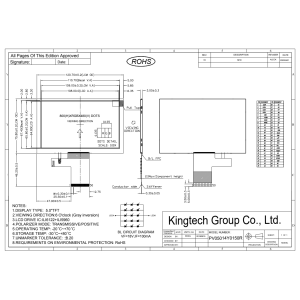 5 inch WVGA LCD module