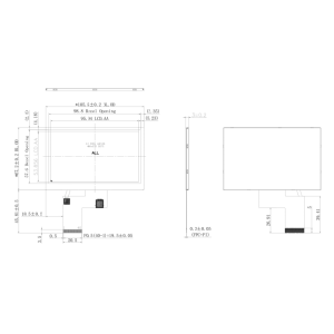 Kingtech 4.3" inch 480*272 TFT module display