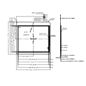 10.1 inch TFT display WXGA 800*1280