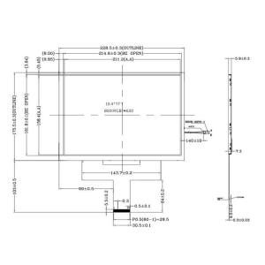 SVGA resolution Can custom resistive touch and capacitive touch