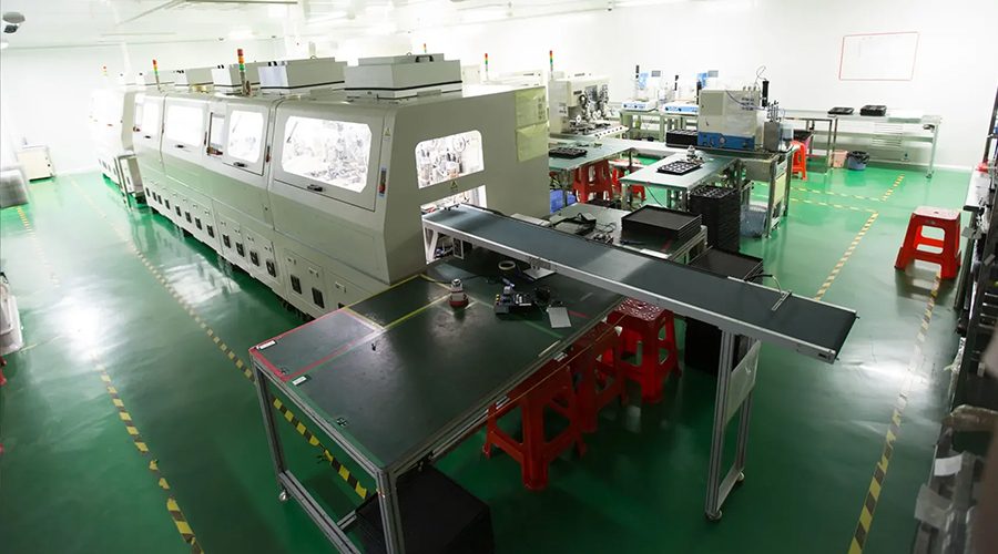 Display-module-assembly-line